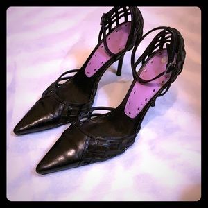 BCBGirls Ankle-Strap Heels, Size 7.5